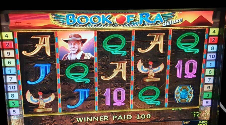Book of Ra Deluxe slot game