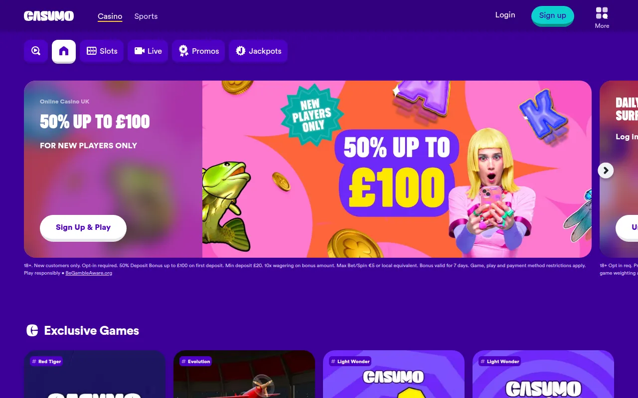Casumo Casino logo